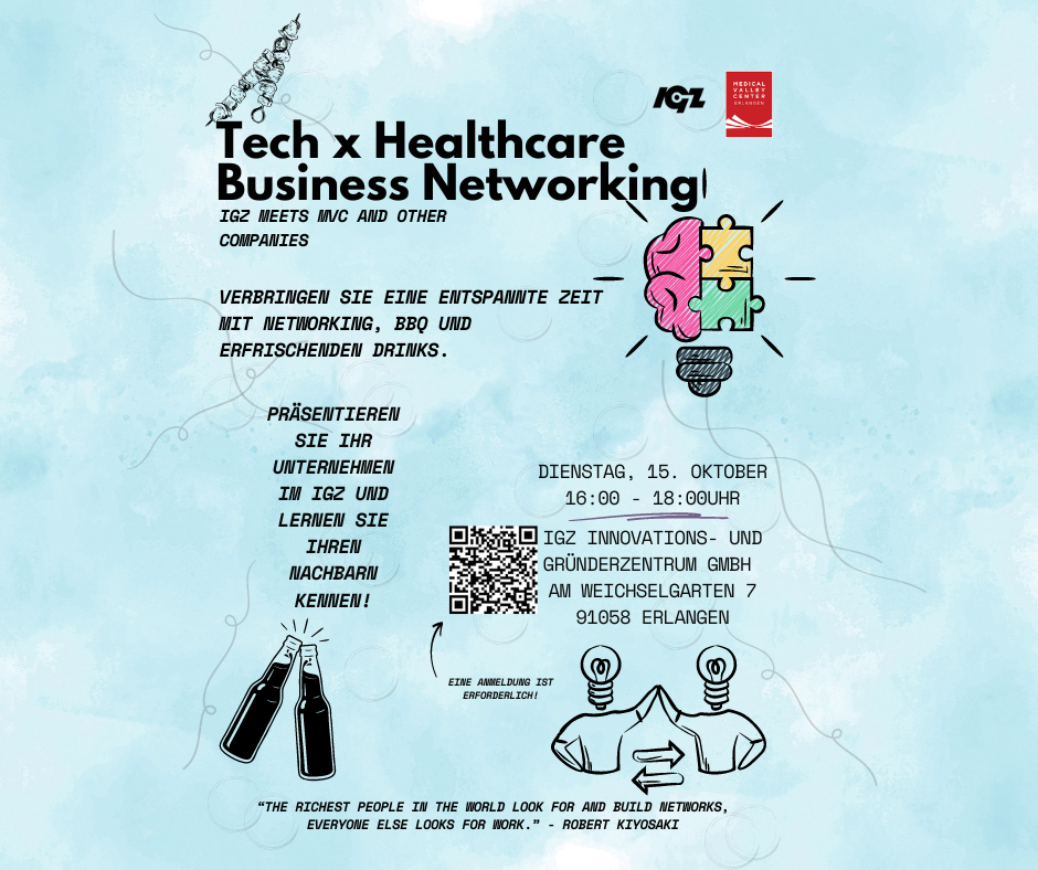 Wie gut kennen Sie eigentlich Ihre Nachbarn? Tech x Healthcare Business Networking